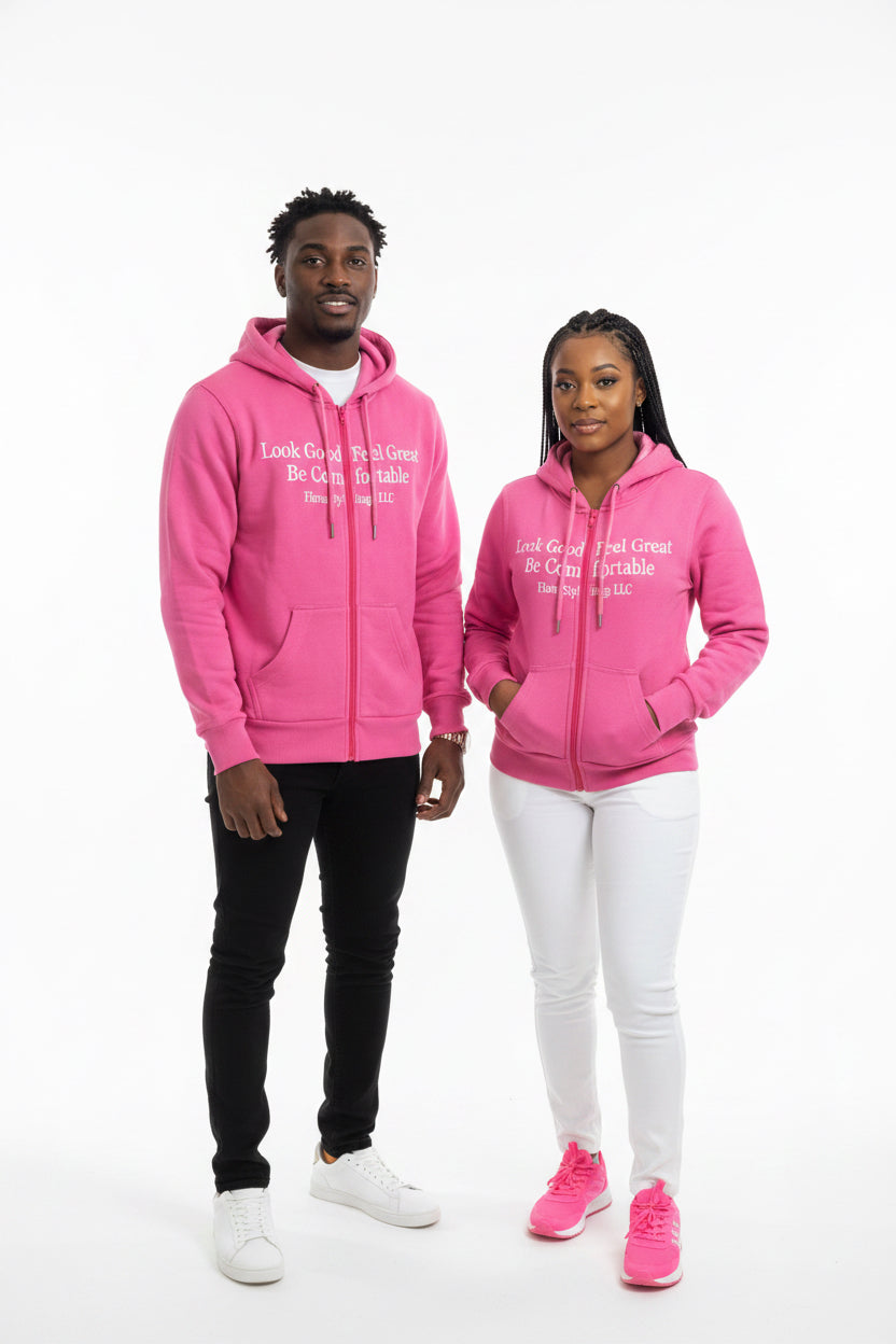 Motto Satin Hoodies